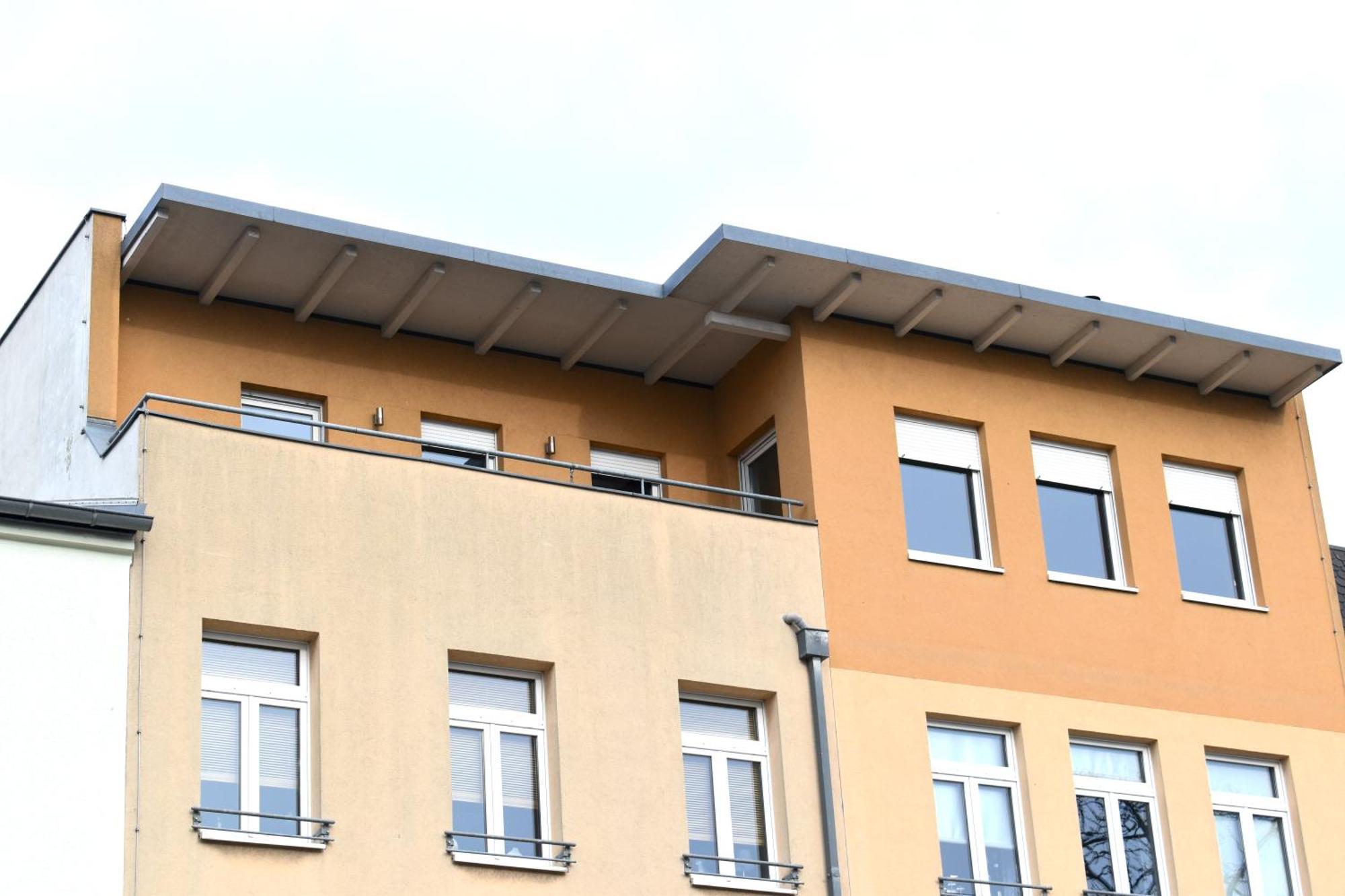 City-Dach-Apartment Mit Loggia - Balkon - Kamin コットブス エクステリア 写真