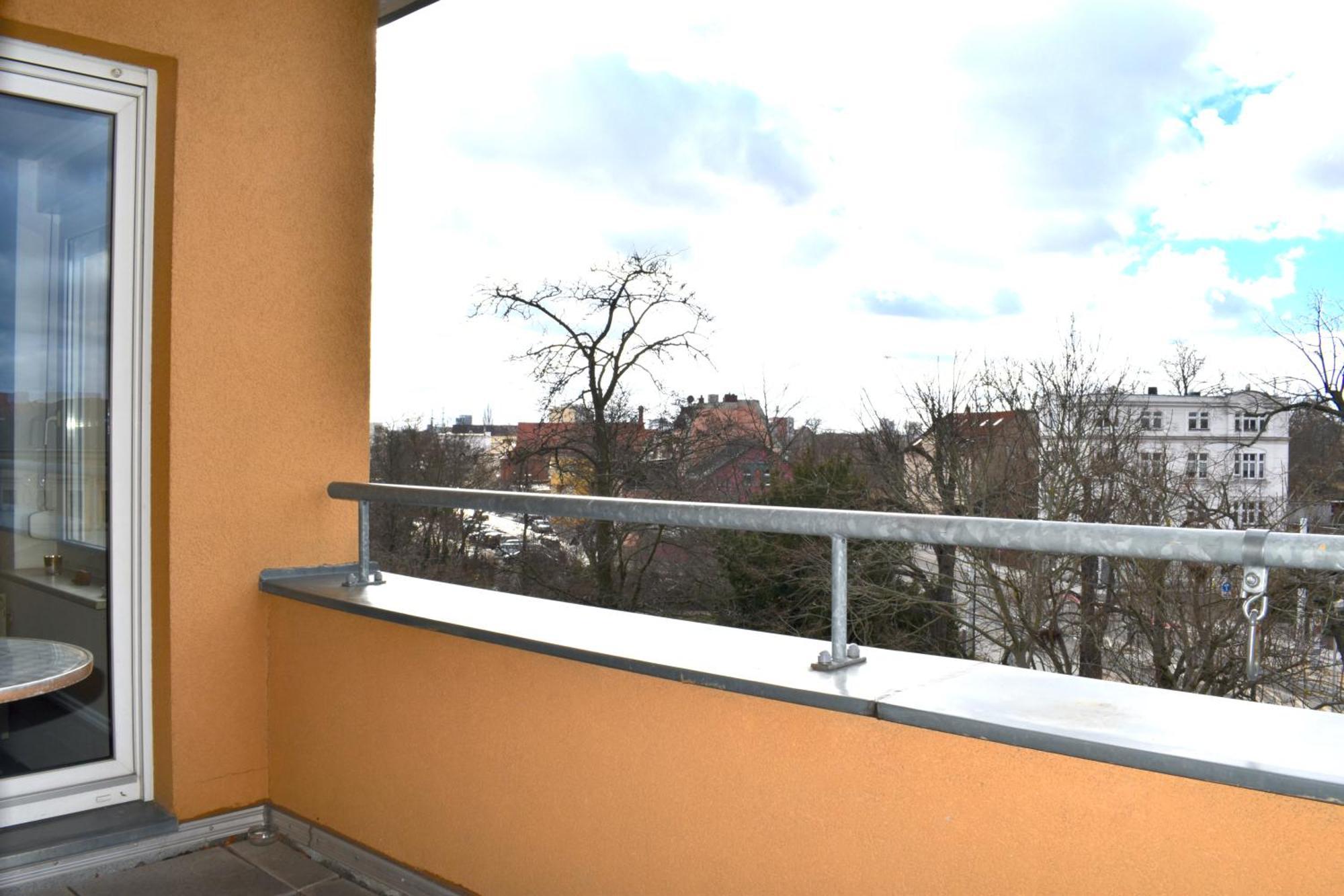 City-Dach-Apartment Mit Loggia - Balkon - Kamin コットブス エクステリア 写真