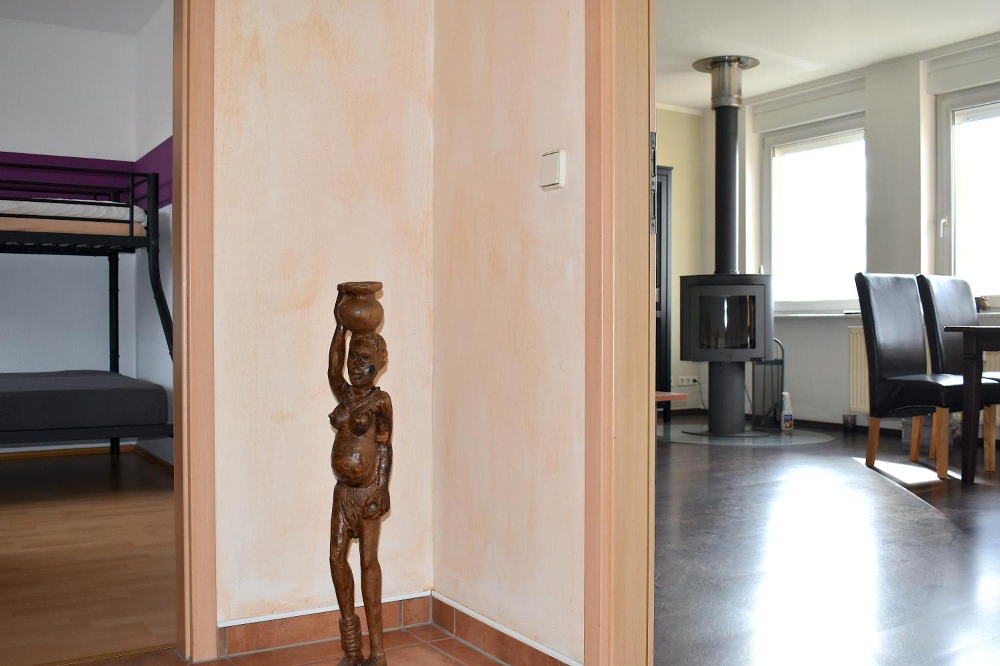City-Dach-Apartment Mit Loggia - Balkon - Kamin コットブス エクステリア 写真