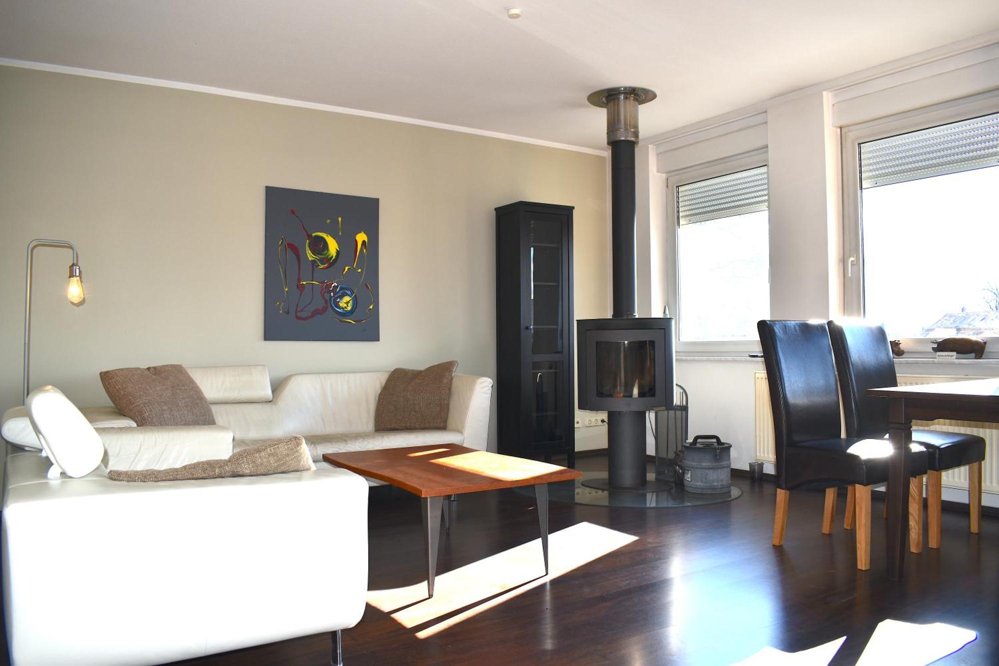 City-Dach-Apartment Mit Loggia - Balkon - Kamin コットブス エクステリア 写真